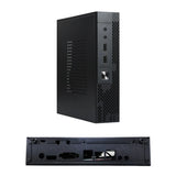 Computer Case QX02 Mini Desktop Case Industrial Control Home Theater PC Gaming Case Front USB DIY