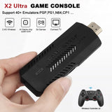 X2 Ultra Video Game Console, 4K Game Stick, HD Retro Video Game Console, Wireless Controller, TV 30 + Emulator for P