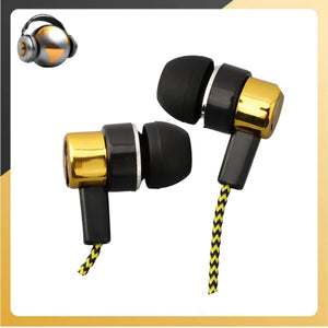 Wired Headphones With Mic In-ear Sports Headphone 3.5 Mm Audio Jack In-Ear Stereo Earbuds Mobile Headphones For Phone Pc