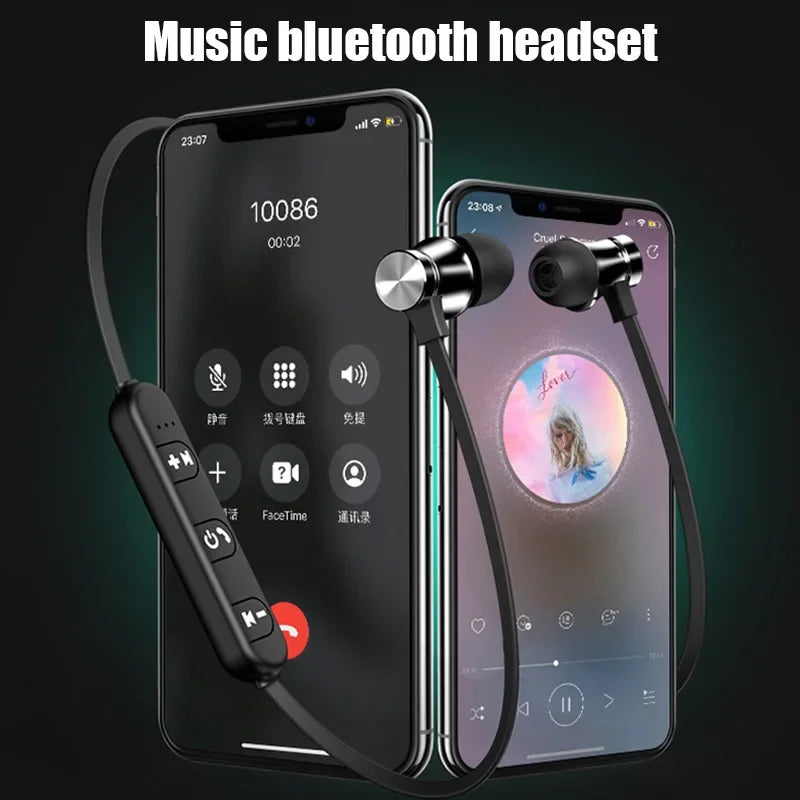 XT-11 Bluetooth 4.2 Wireless Earphone Sports Headset Waterproof Earbuds Neckband Magnetic Headphone With Mic For Samrtphones