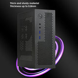 A09 HTPC Computer Case Mini ITX Gaming PC Chassis Desktop Chassis USB3.0 Computer Case Home Computer Case