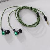 Wired Headphones With Mic In-ear Sports Headphone 3.5 Mm Audio Jack In-Ear Stereo Earbuds Mobile Headphones For Phone Pc