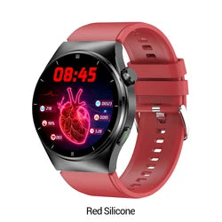 2024 Latest Health Smart Watch F320 with Laser Therapy Phone Call Blood Glucose Uric Acid and Lipid Monitoring Health Watch