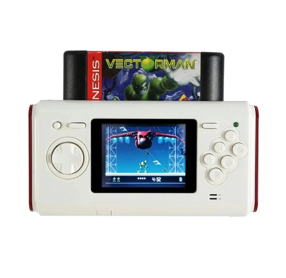 2023 New MegaDrive 16 BIT MD Compatible POCKET MD White Retro Portable Game Console