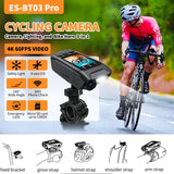 4K 60FPS Action Camera Outdoor Motorcycle Bike Helmet Camera Sports DV Video Recorder Car DVR Dash Cam for Bicycle