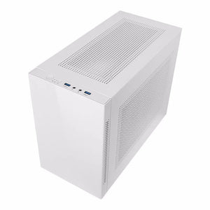 SAMA Im01Computer Case Gaming PC Chassis for M-ATX / ITX Mainboard / Support ATX SFX Power 120/240mm Cooler Radiator White