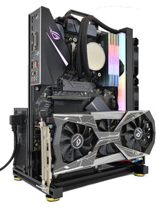 Open Computer Case Frame DIY Creative Rack Mini ITX MATX Gamer Cabinet ATX Air/Water Cooler 360 Desktop PC Gaming Chassis