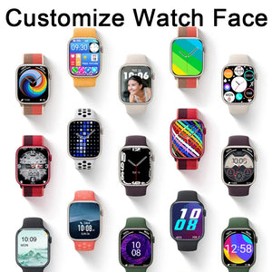 2024 NEW Smart Watch Wireless Charging Smartwatch Bluetooth Calls Men Women Watches Fitness Bracelet Custom Watch Face