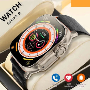 New HK9 Smart Watch 9 Ultra Gen 2 Watch Ultra IWO Watch NFC Smartwatch Series 9 Bluetooth Call 2.2 Inch Wireless Fitness Watch