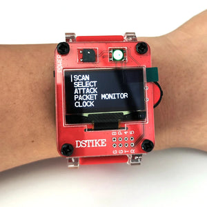 Latest Deauther Watch X Red Color Development Arduino Smart Watch With ESP8266 Deauther Software