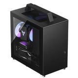 JONSBO T8 PLUS ITX Desktop Aluminum Side Tempering Glass Supports ATX Power Supply 27CM Graphics Card PC Game Chassis