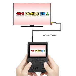 Retro Video Game Console 8-bit 3.0 Inch Lcd Screen 400 Games Portable Mini Handheld Kids Game Console