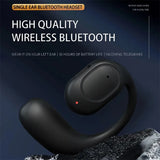 Wireless Headphones Bluetooth Headset With Microphone Bone Conduction Handsfree Noise Canceling Earphones For Driving Audifonos