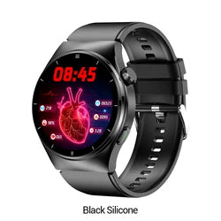 2024 Latest Health Smart Watch F320 with Laser Therapy Phone Call Blood Glucose Uric Acid and Lipid Monitoring Health Watch