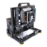 ITX MATX ATX Gamer Cabinet,MOD Desktop PC Case Open Frame Rack,Water Cooler Computer Gaming Chassis Vertical Personality DIY