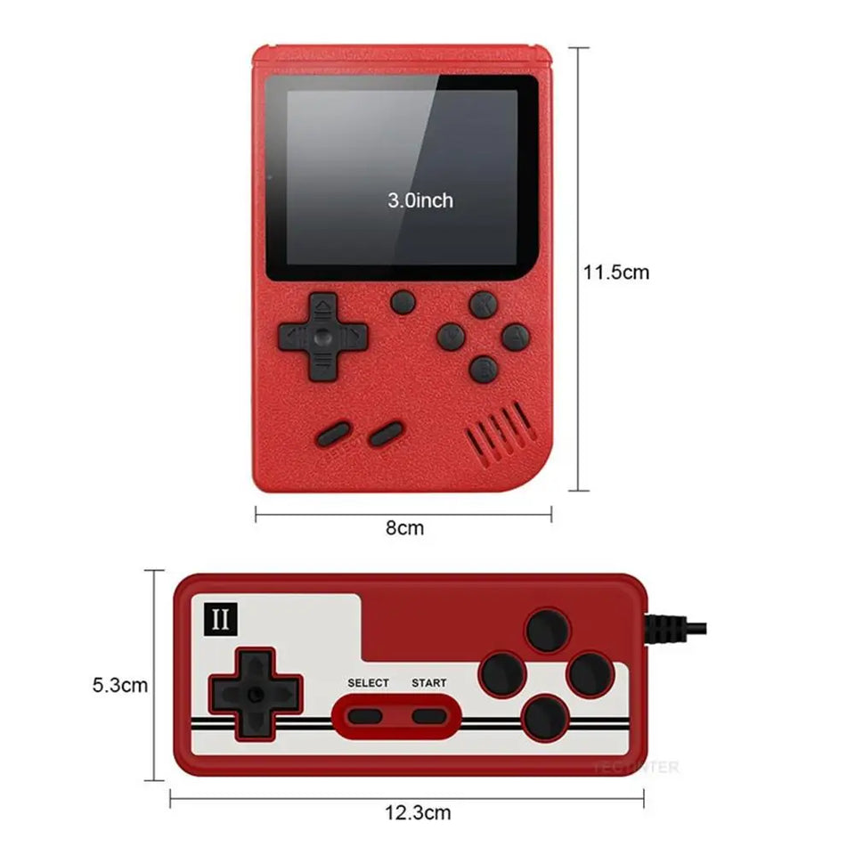 Retro Video Game Console 8-bit 3.0 Inch Lcd Screen 400 Games Portable Mini Handheld Kids Game Console